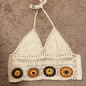 Crochet crop top